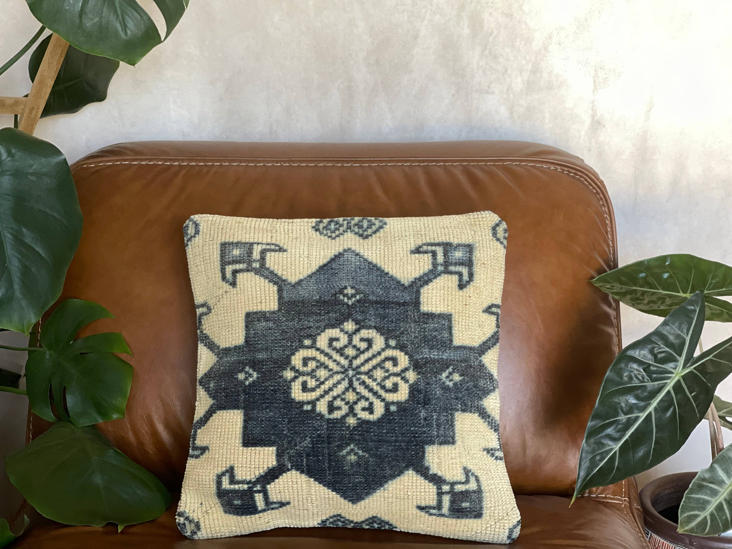 Vintage Turkish Rug Pillow | Ajda Collection