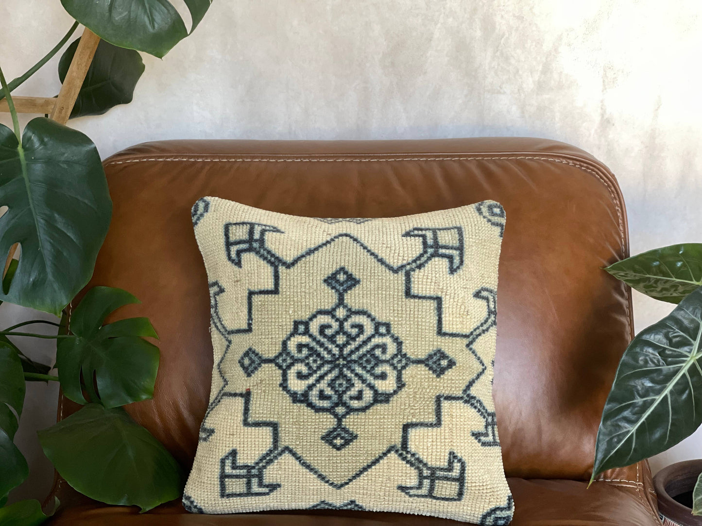 Vintage Turkish Rug Pillow | Ajda Collection