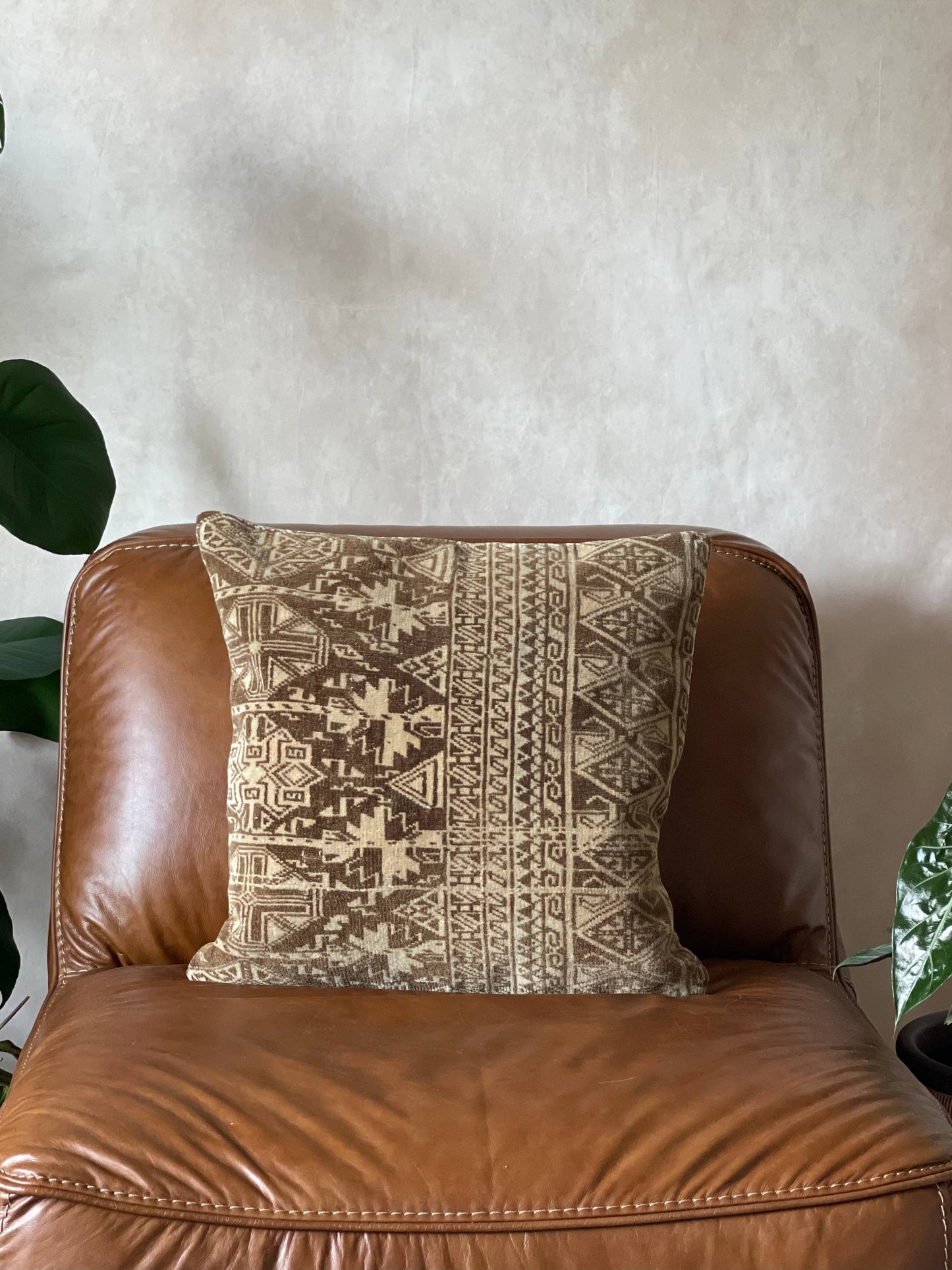 Vintage Turkish Rug Pillow | Emel