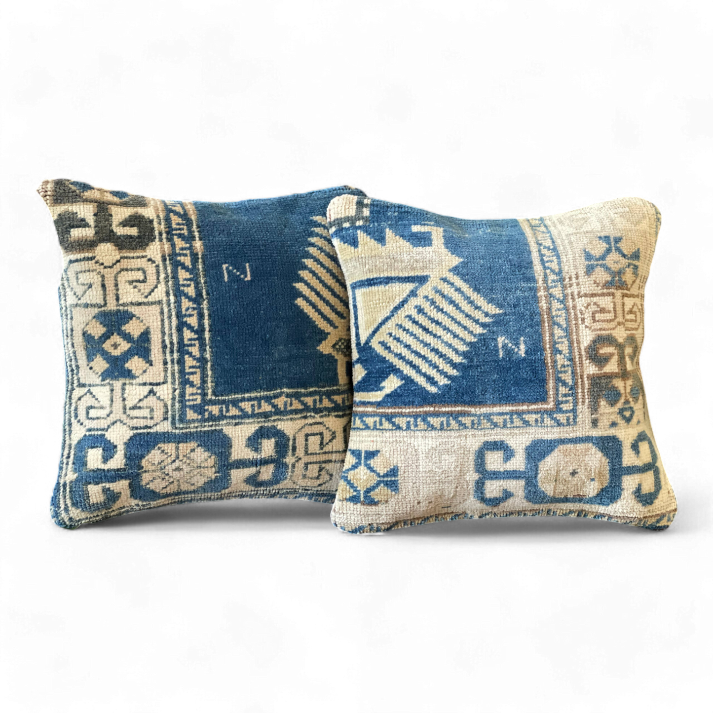 Vintage Turkish Rug Pillow | Enise (Pair)