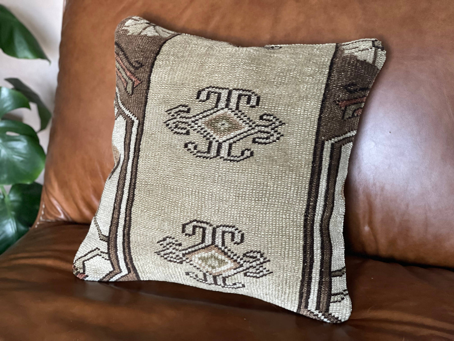 Vintage Turkish Rug Pillow | Arif Collection