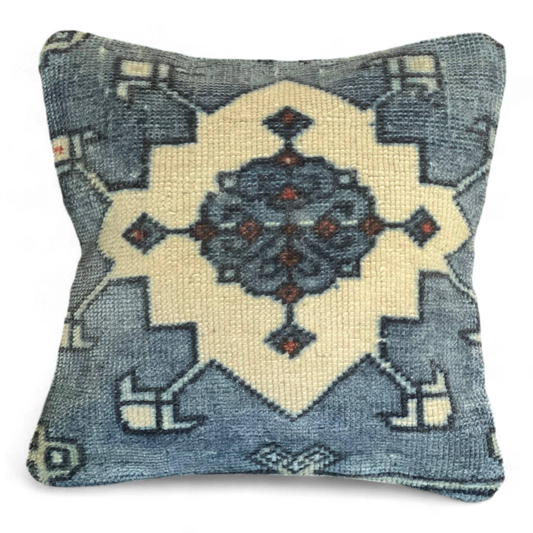 Vintage Turkish Rug Pillow | Ajda Collection