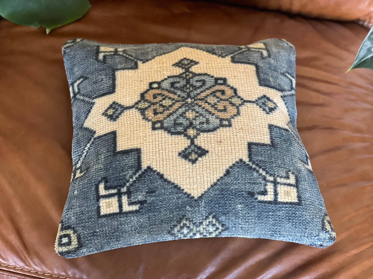 Vintage Turkish Rug Pillow | Ajda Collection