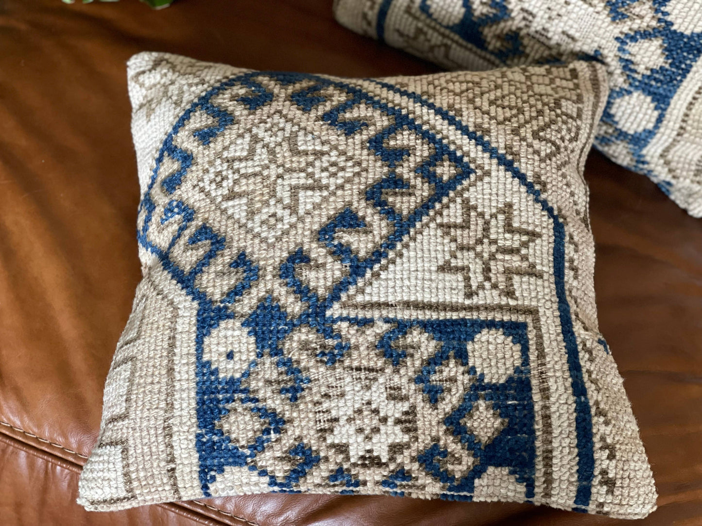 Vintage Turkish Rug Pillow | Alphie Collection (Pair)