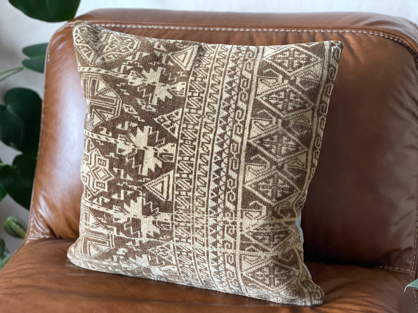 Vintage Turkish Rug Pillow | Emel