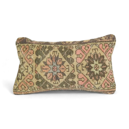 Vintage Turkish Rug Pillow | Eslem