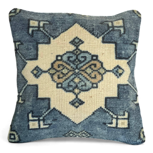 Vintage Turkish Rug Pillow | Ajda Collection