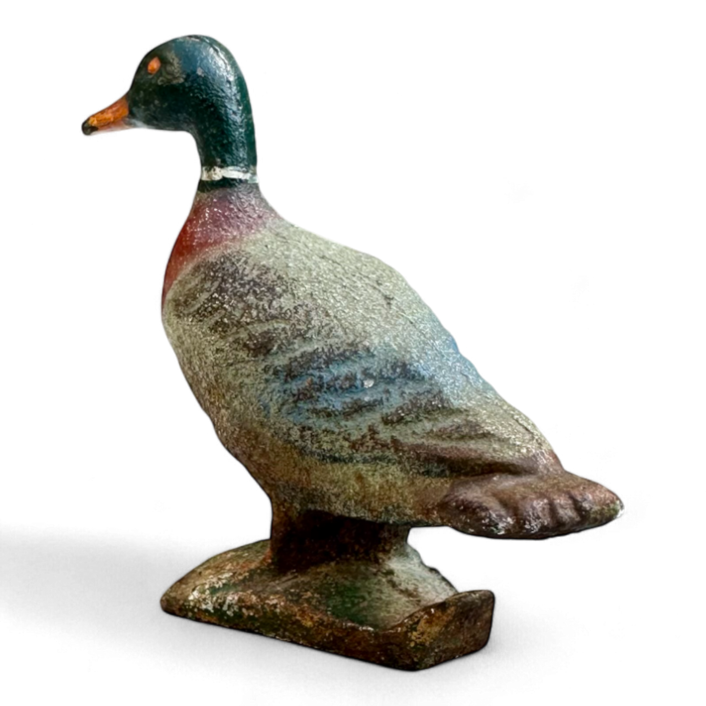 Rare Cast Iron Mallard Bottle Opener Attributed to Hubley