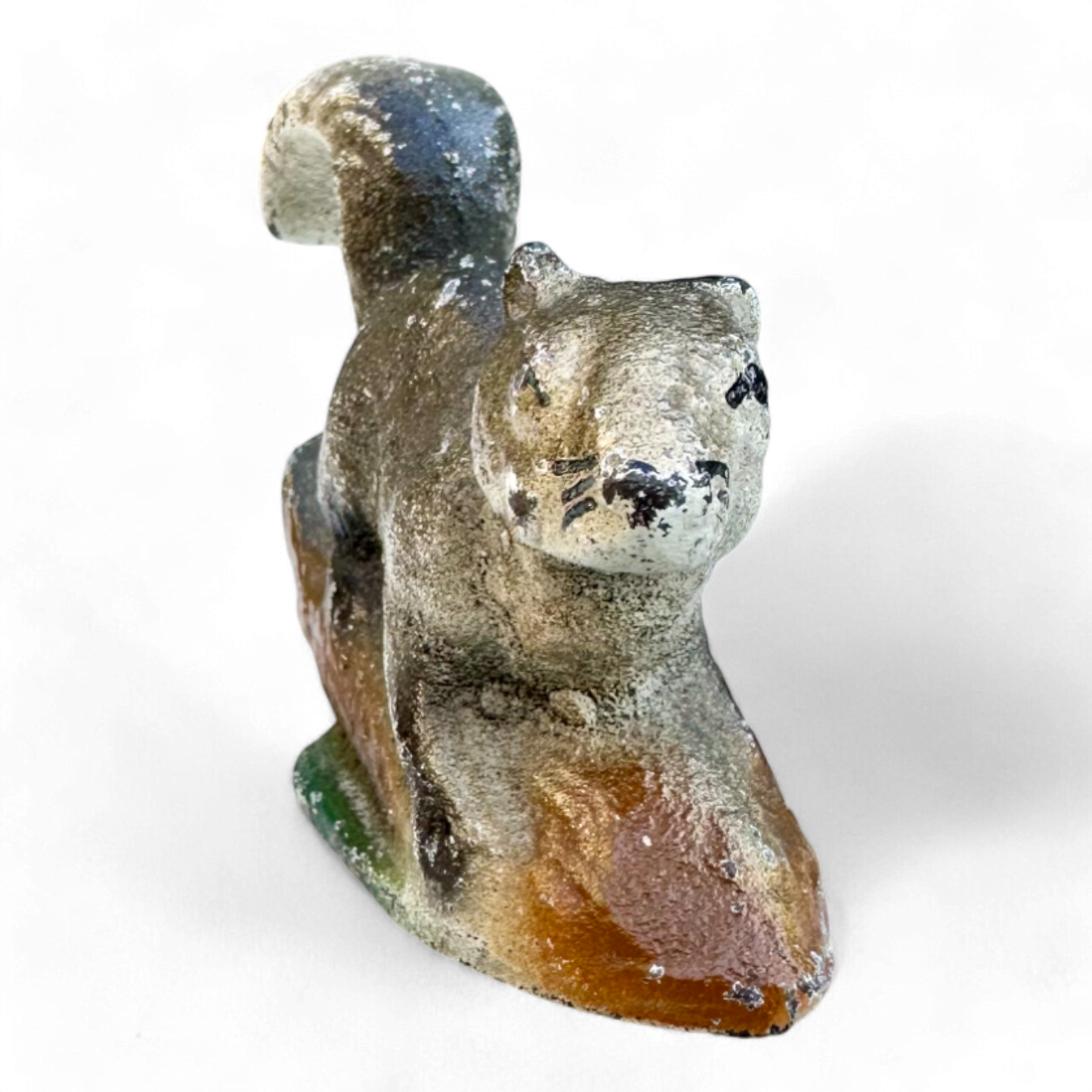 Rare Cast Iron Squirrel Bottle Opener Attributed to Hubley