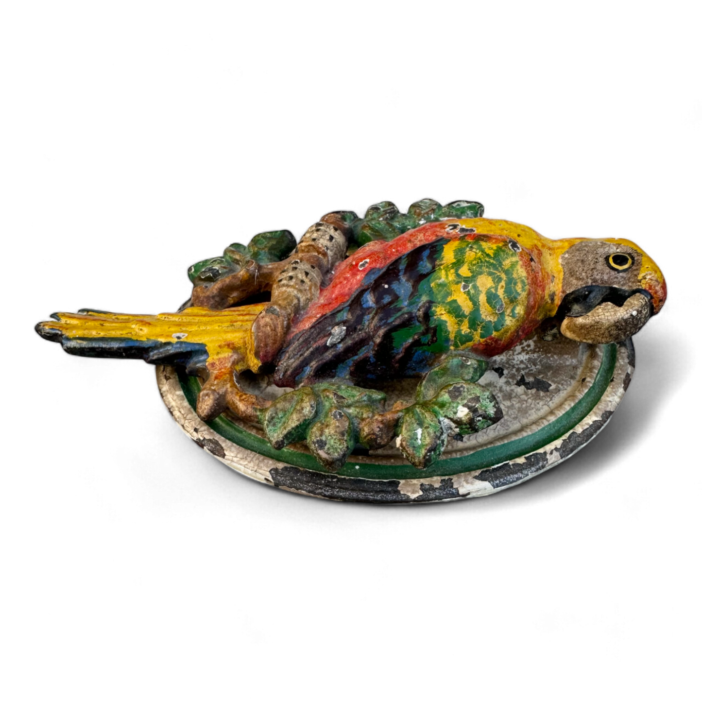 Macaw Parrot Door Knocker Attributed to Hubley