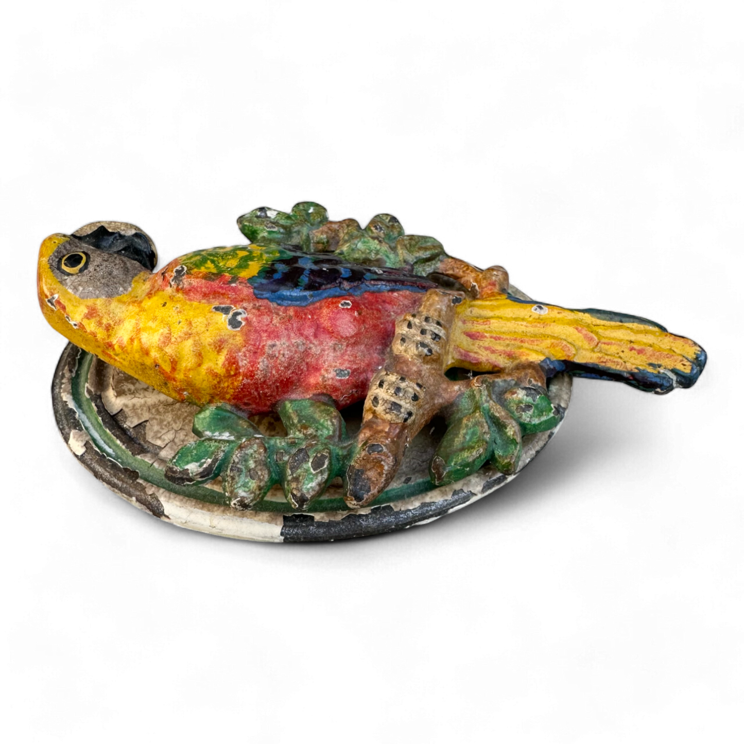 Macaw Parrot Door Knocker Attributed to Hubley