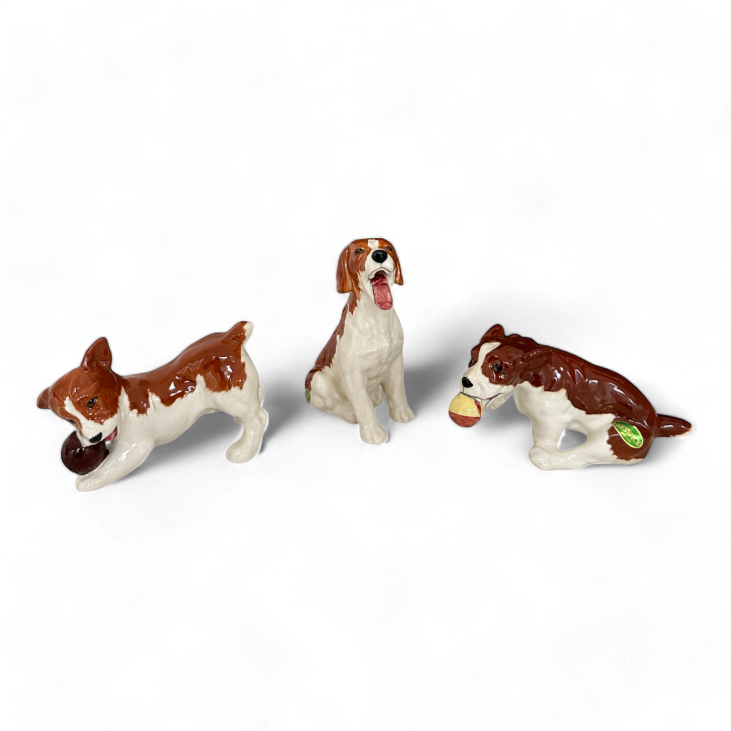 Beswick "Playful Puppies" Models 2949, 2950, 2951