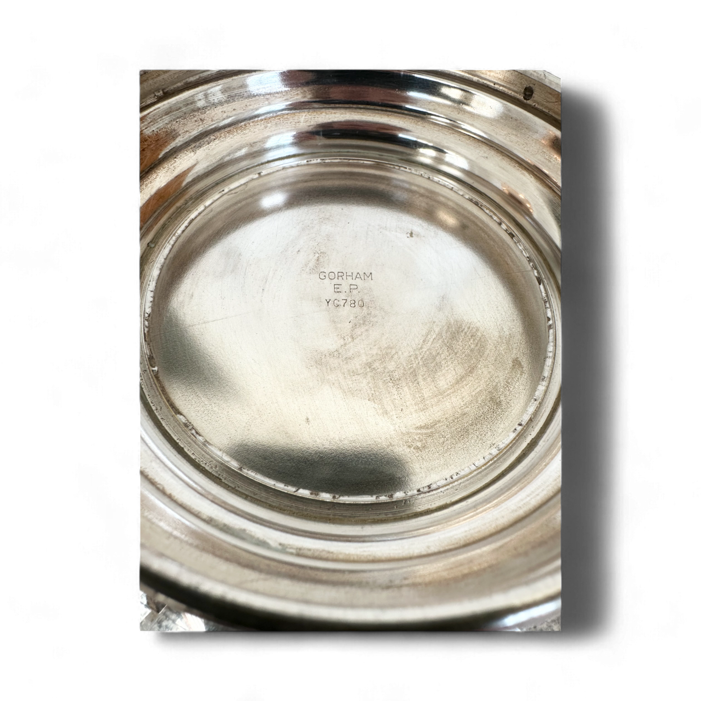 Vintage Larchmont Yacht Club Trophy, Silverplated Gorham Bowl