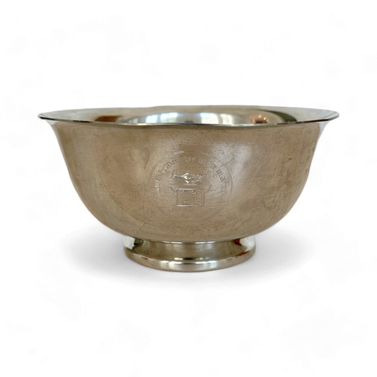 Vintage University of New Haven Footed Bowl