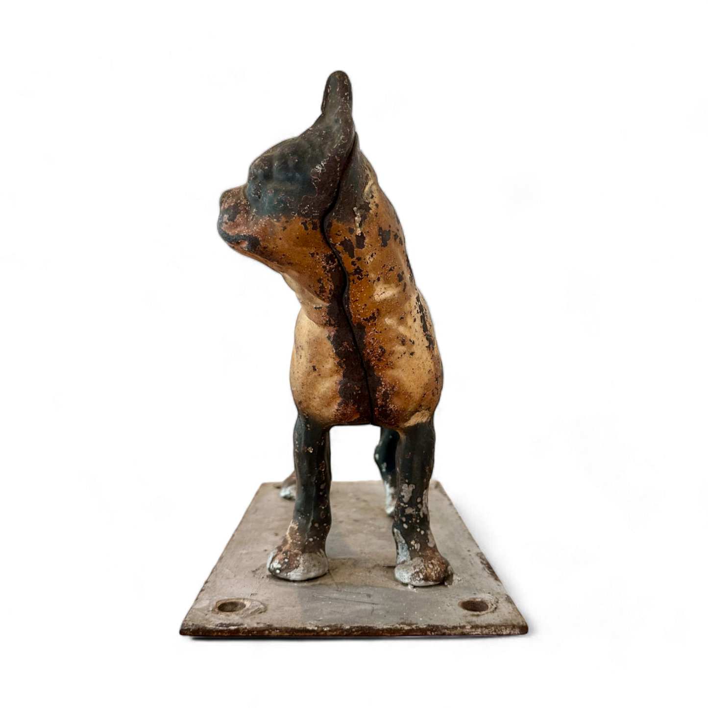 Cast Iron Boston Terrier Door Stop by Hubley, circa 1910-1940