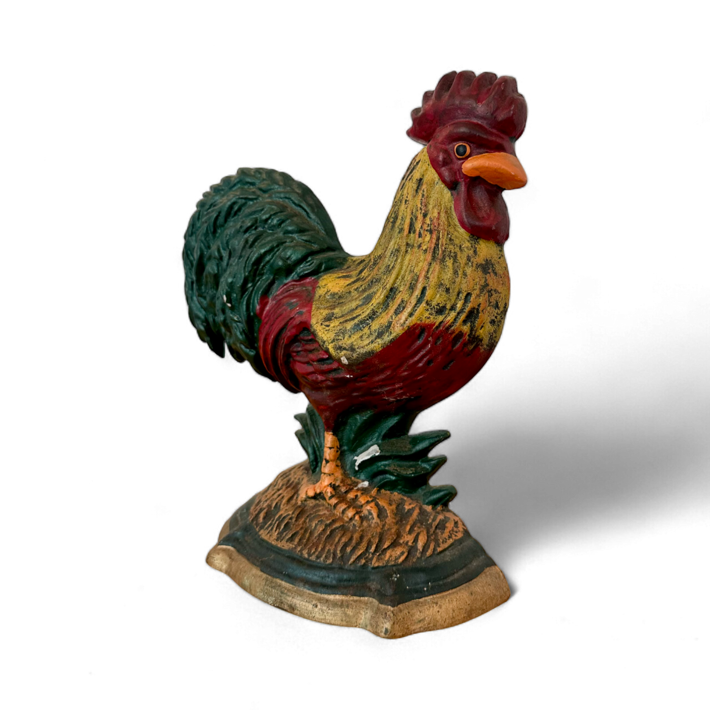 Cast Iron Rooster Door Stop