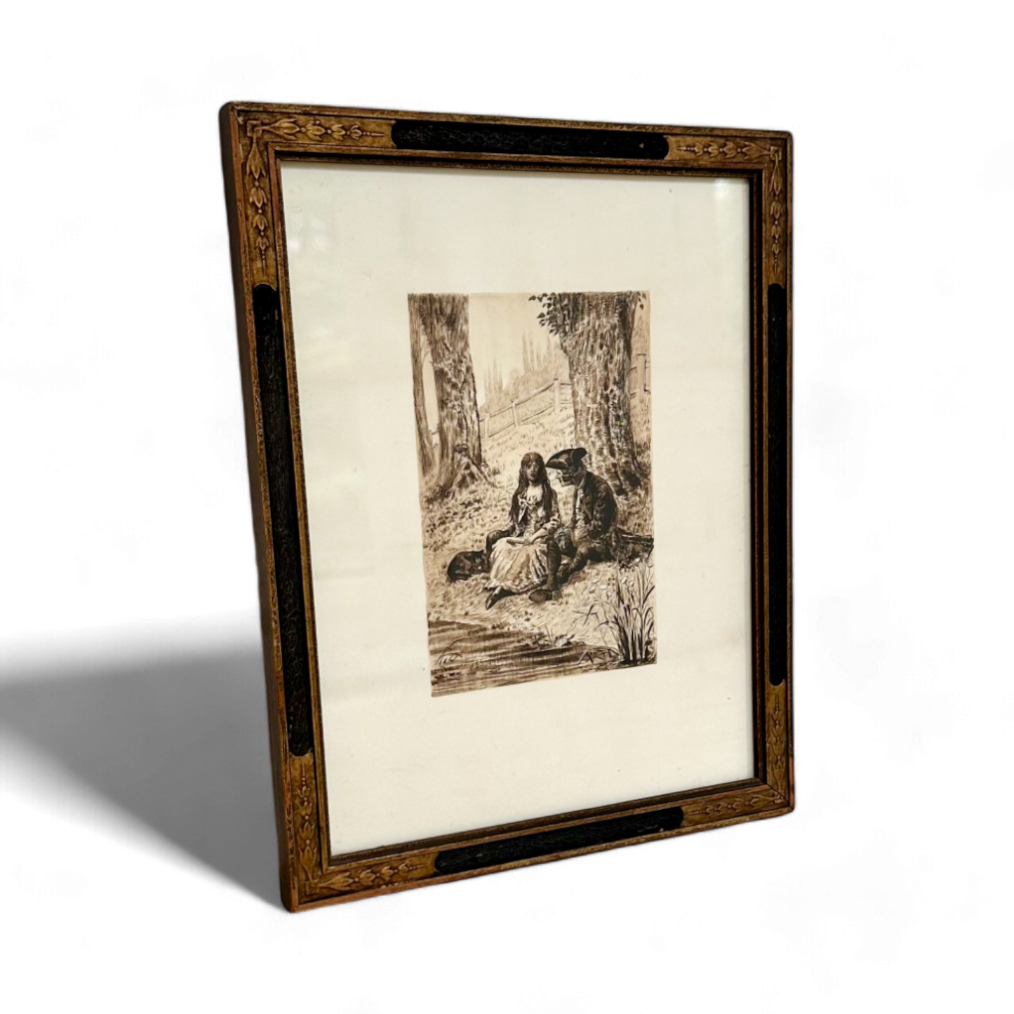 "Poor Maria" Framed Print by