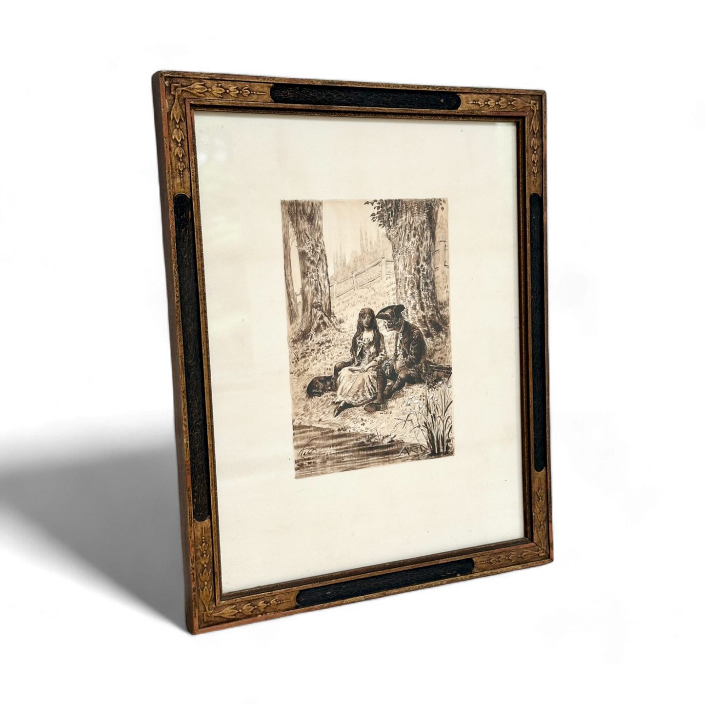 "Poor Maria" Framed Print by