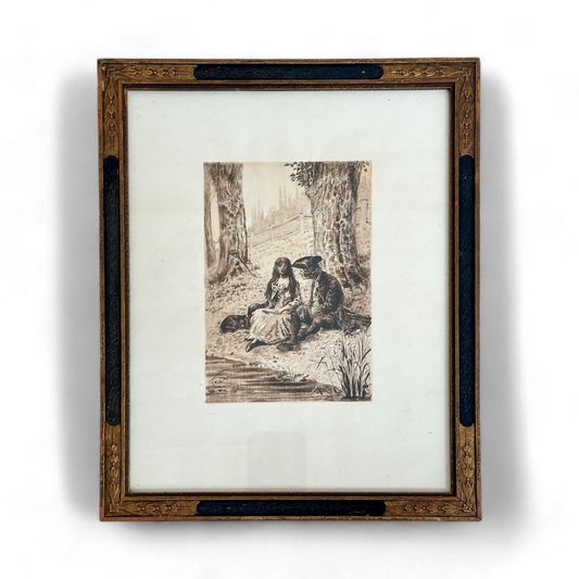 "Poor Maria" Framed Print by