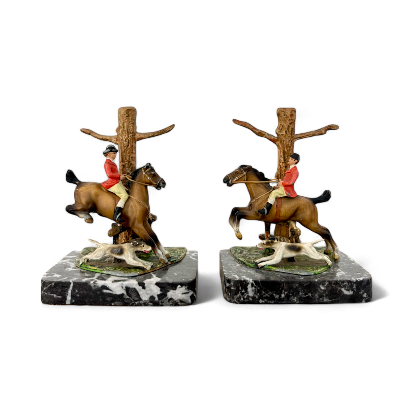 Hunter Jumper Pair of Bookends