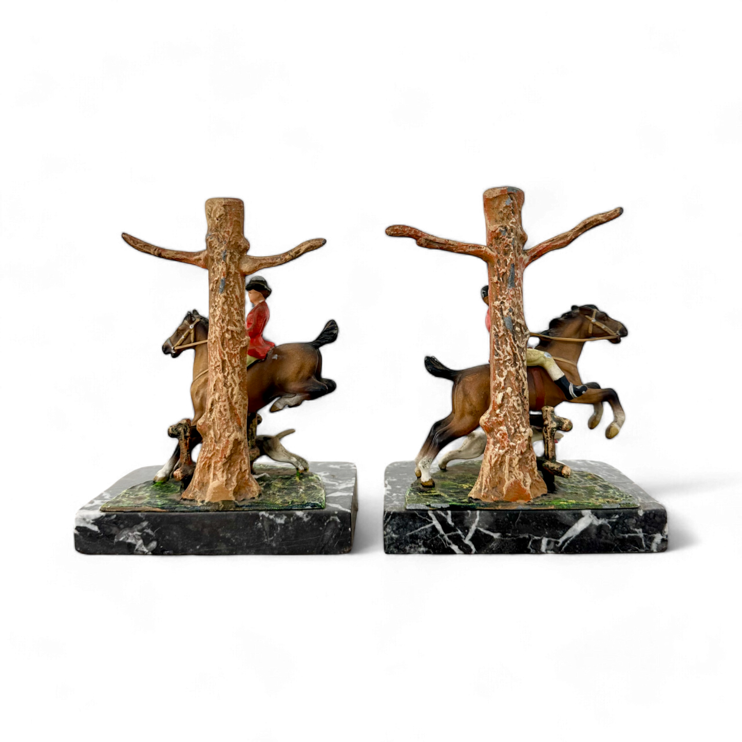 Hunter Jumper Pair of Bookends