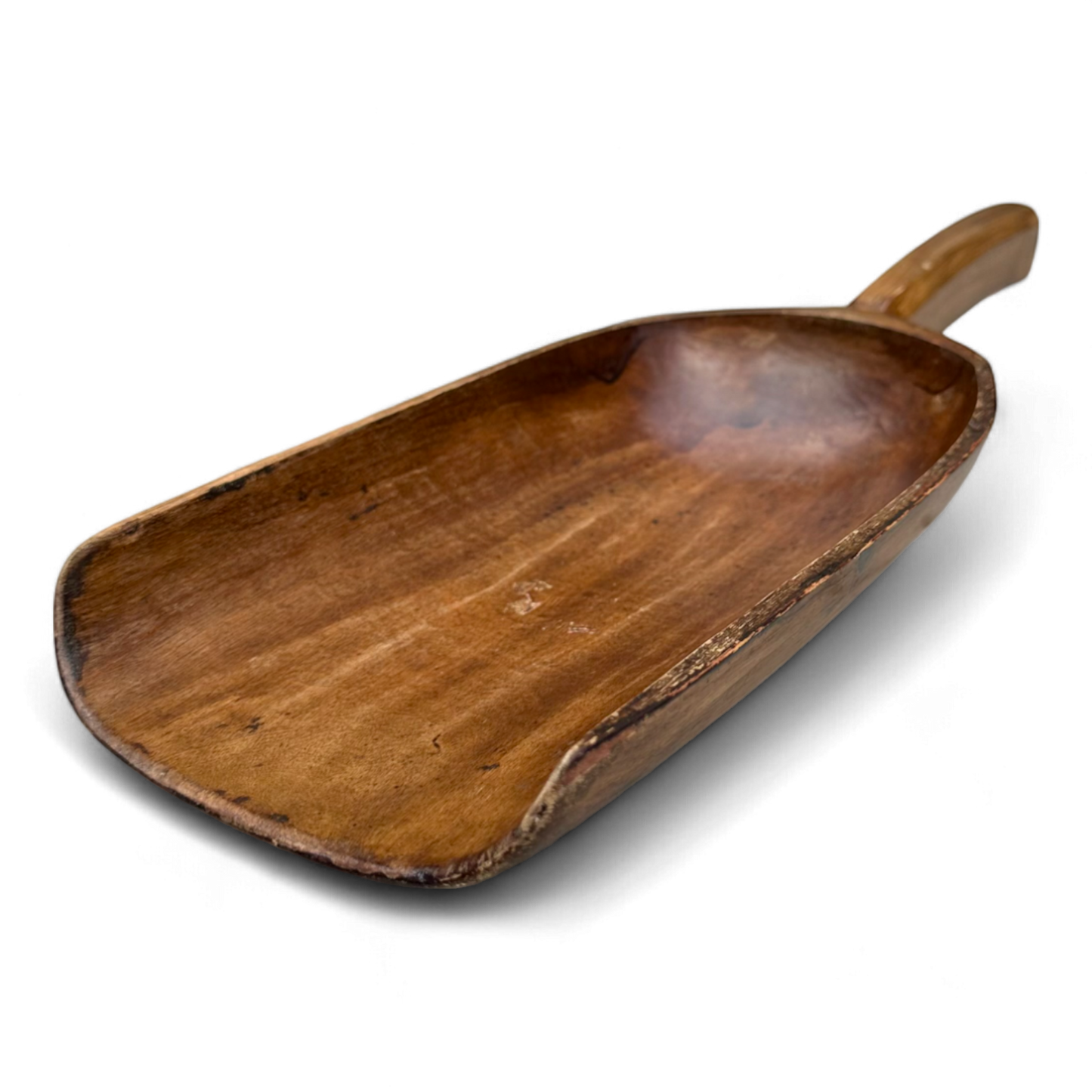 Antique Primitive Wooden Grain Scoop