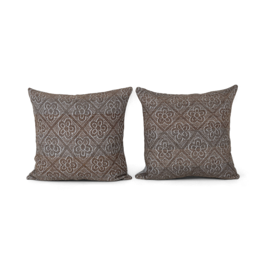 Vintage Turkish Rug Pillows | Papatya (Pair)