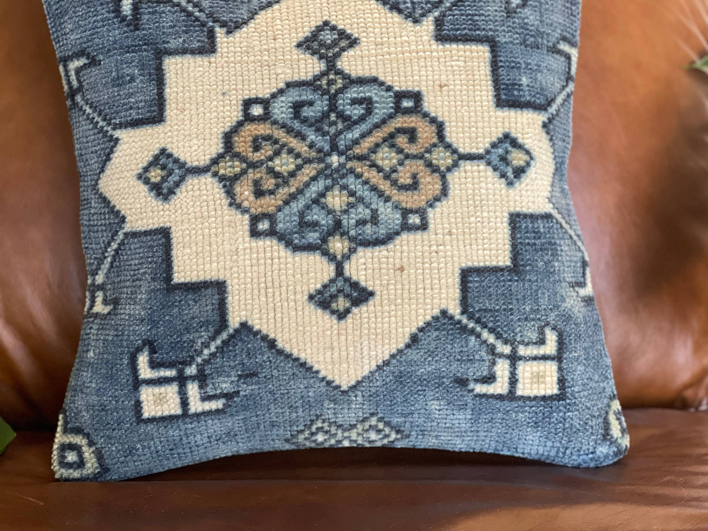 Vintage Turkish Rug Pillow | Ajda Collection