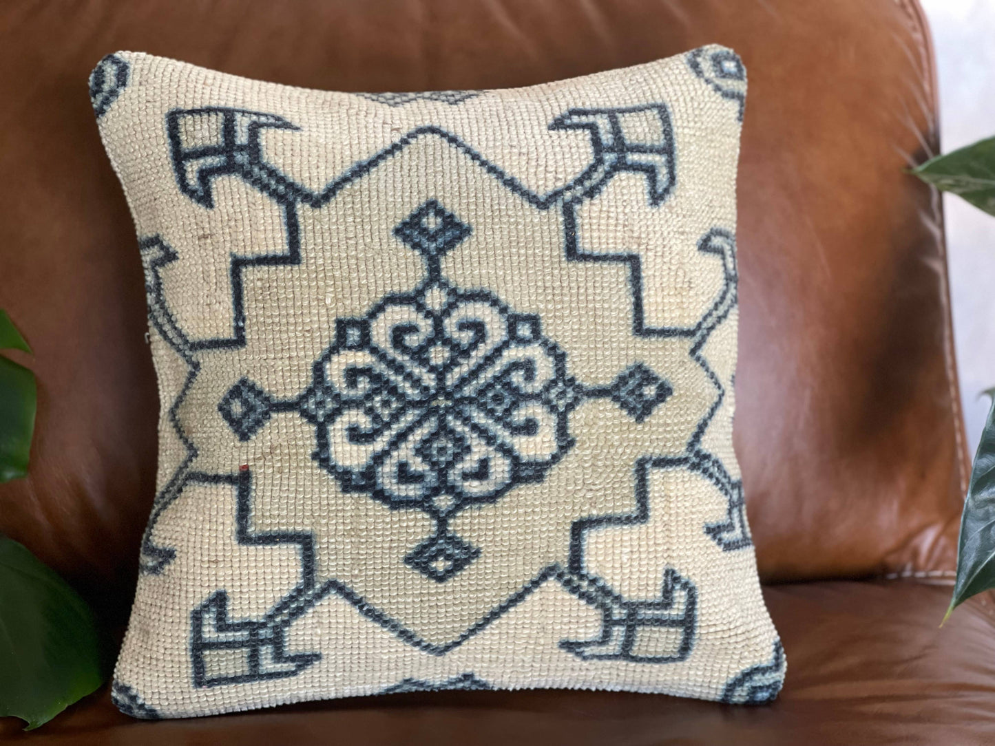 Vintage Turkish Rug Pillow | Ajda Collection